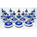 Subbuteo Andrew Table Soccer Atromitos 1981-82 on classic lightweight bases